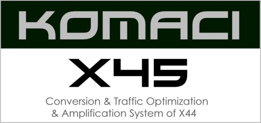KOMACI X45 Conversion Optimization and Traffic Amplification System of X44