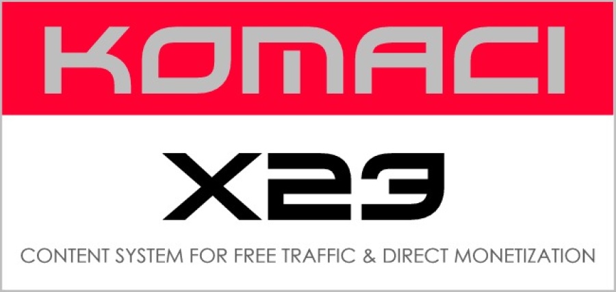 KOMACI X23 Content Cash Flow and Traffic Amplification System