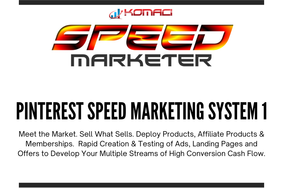 Pinterest Speed Marketing System