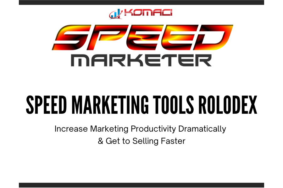 SPEED Marketing Tools Rolodex