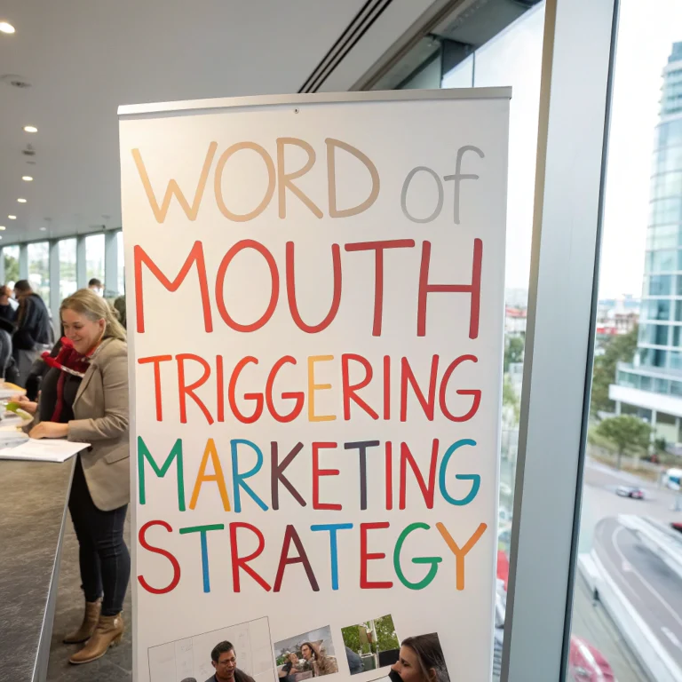 Word of Mouth Triggering Marketing Strategy
